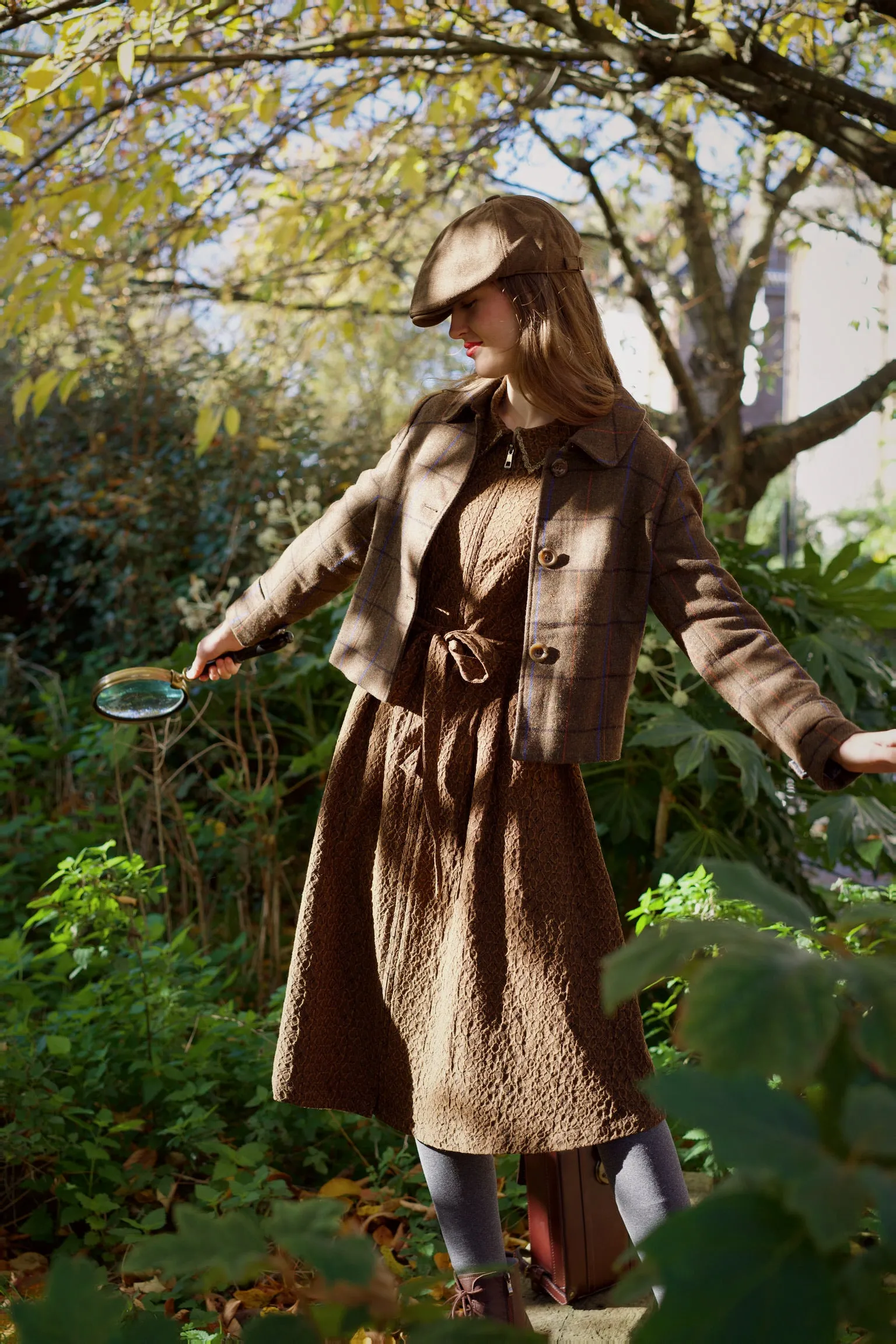 Squirrel Expedition Coat Dress