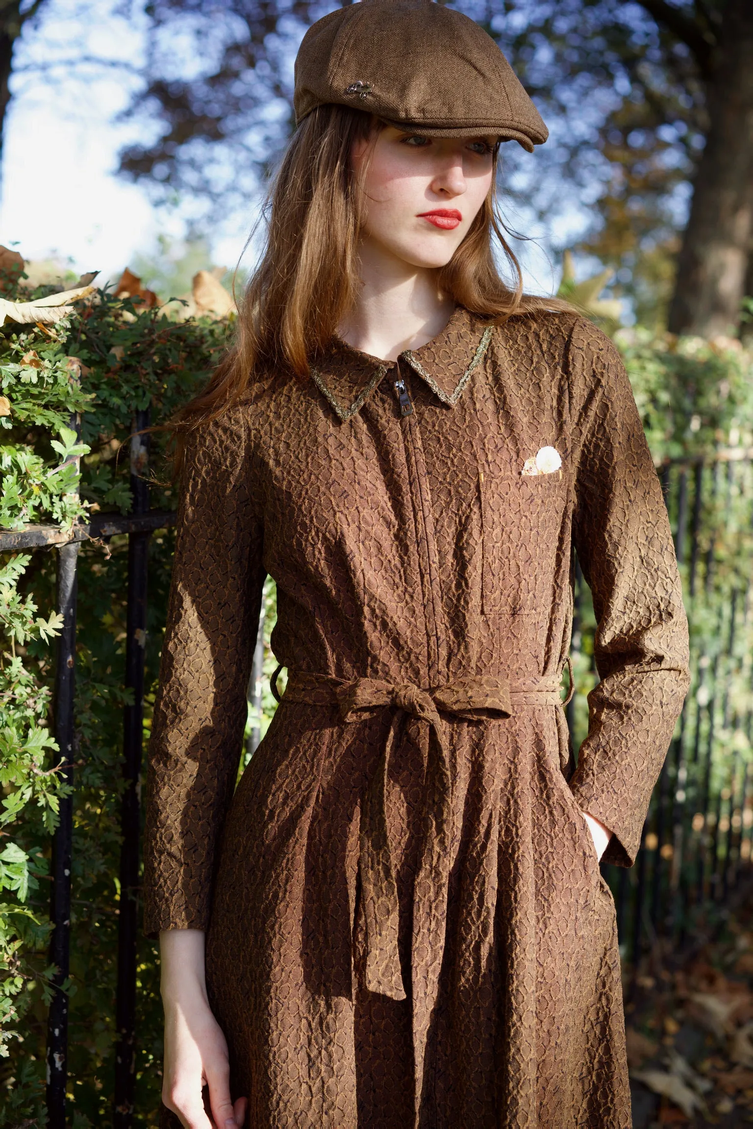 Squirrel Expedition Coat Dress