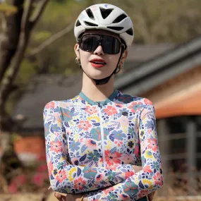 Sweet LS Floral Grey Women Jersey