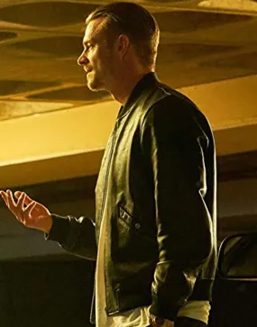 The Informer Joel Kinnaman Jacket | Pete Koslow Black Leather Jacket