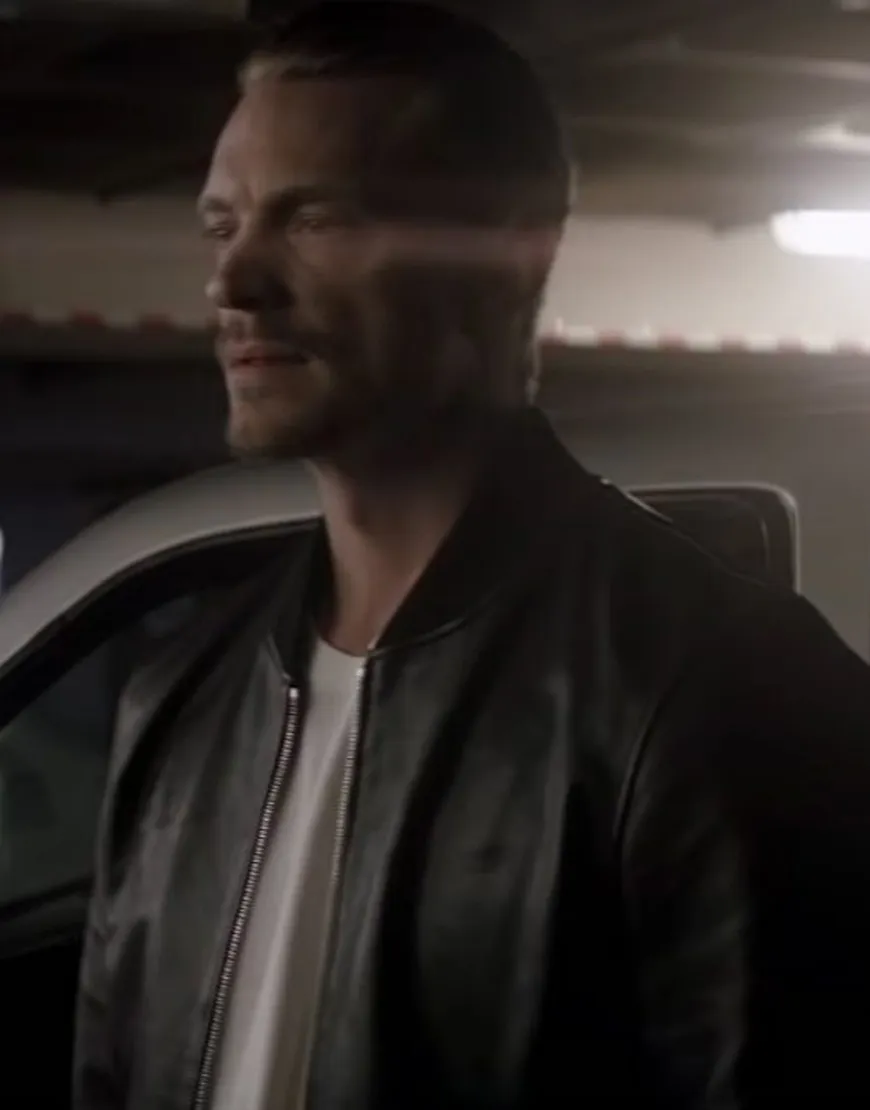 The Informer Joel Kinnaman Jacket | Pete Koslow Black Leather Jacket