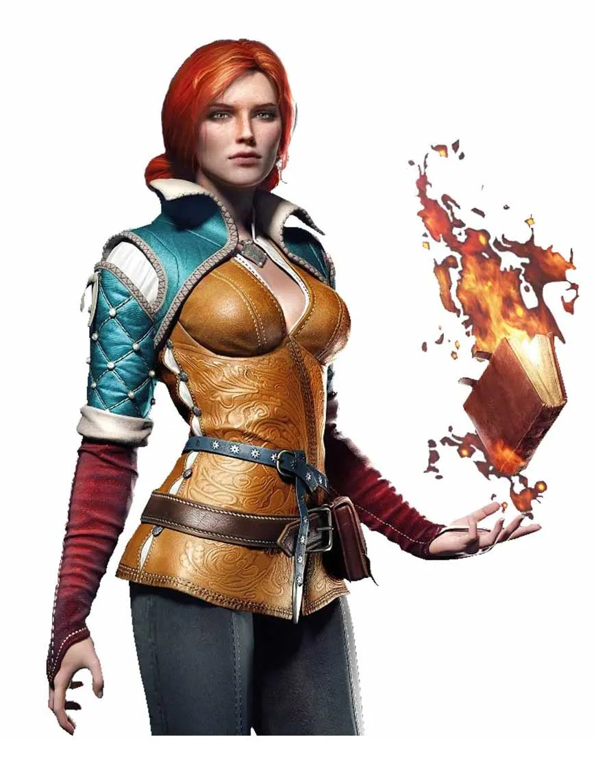 The Witcher 3 Game Triss Merigold Jacket - UJackets