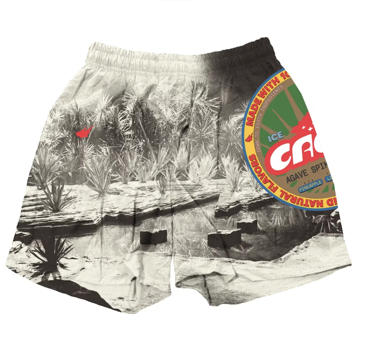 Travis Scott Cacti Oasis Outdoor Shorts Multi