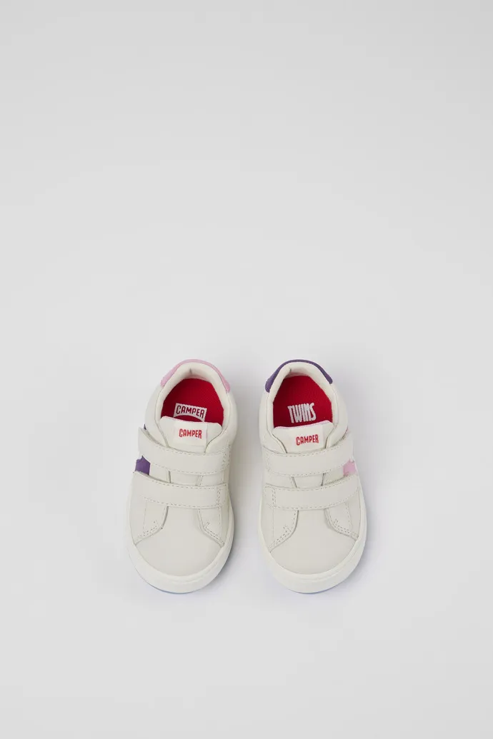 Twins White Leather Sneaker