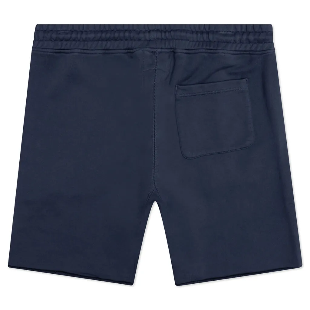 Unavailable Sweat Short - Navy Blue