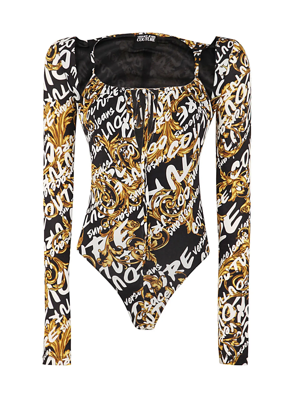 Versace Jeans Couture Graphic Printed Bodysuit