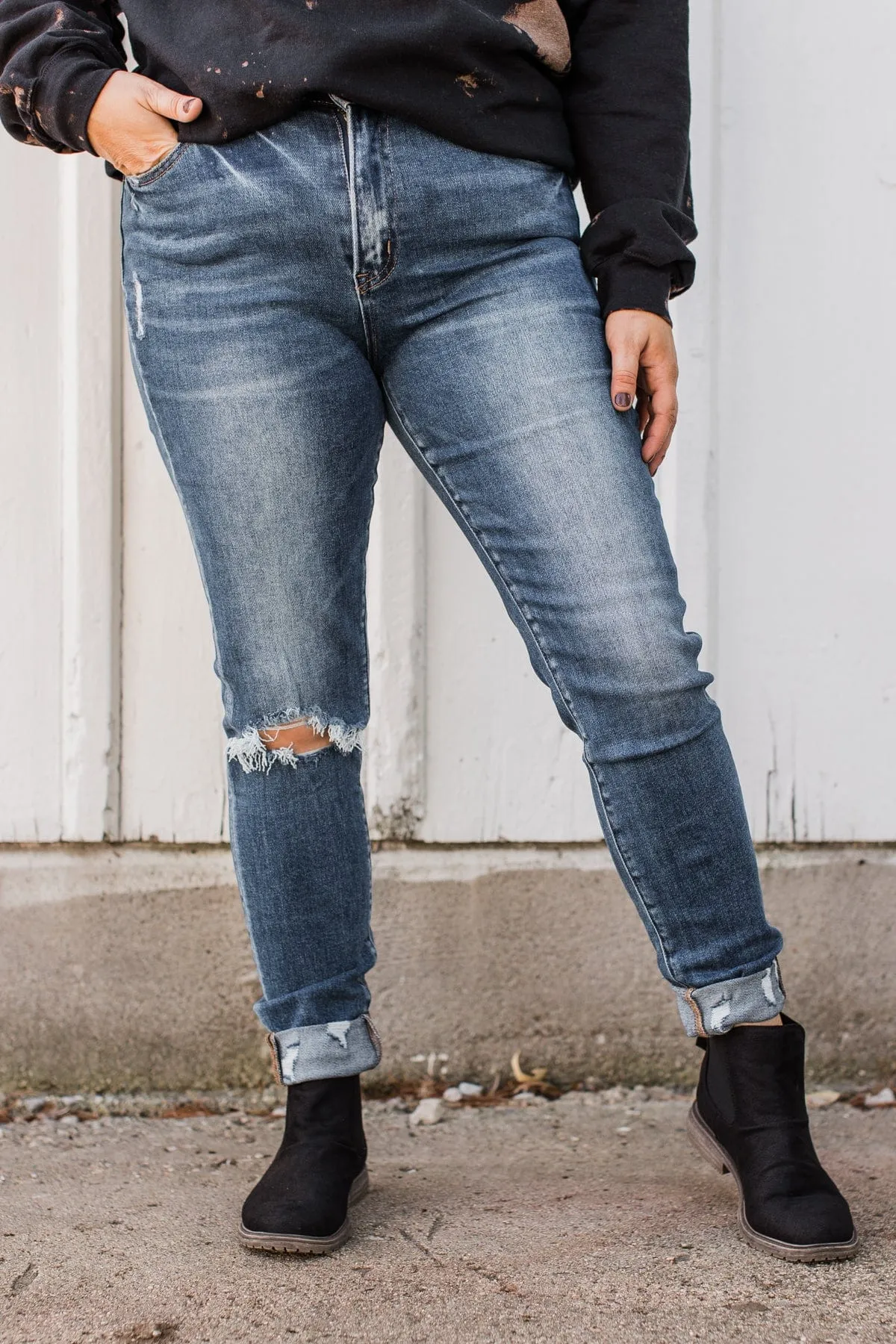 Vervet High-Rise Skinny Jeans- Collins Wash