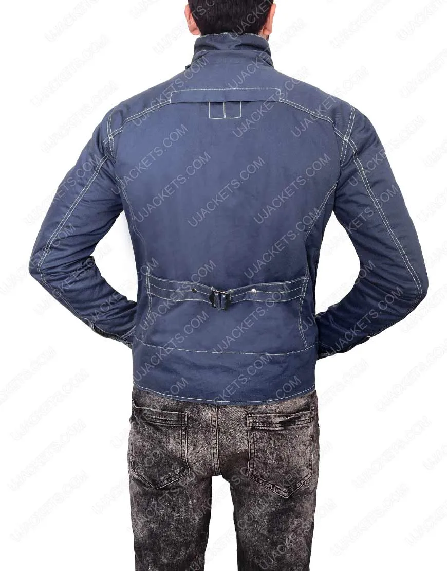 Vincent Keller Jacket - Jay Ryan Beauty And The Beast Blue Jacket