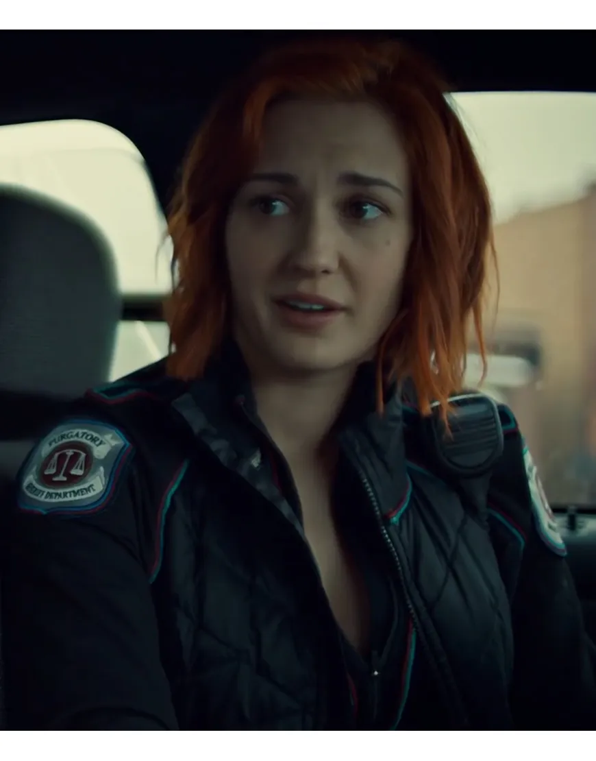 Waverly Earp Wynonna Earp S04 Jacket | Dominique Black Leather Jacket