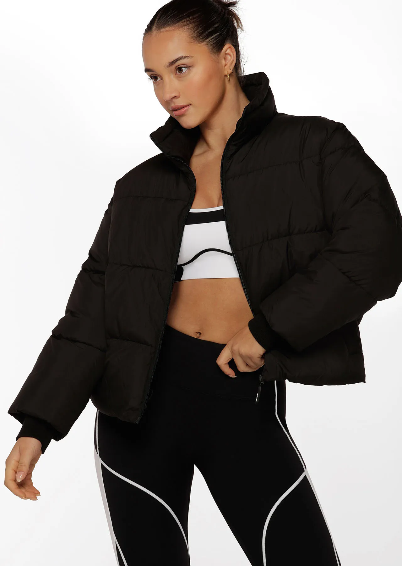 Weightless Puffer Jacket | Black | Jackets, Hoodies and Sweats | Lorna Jane New Zealand