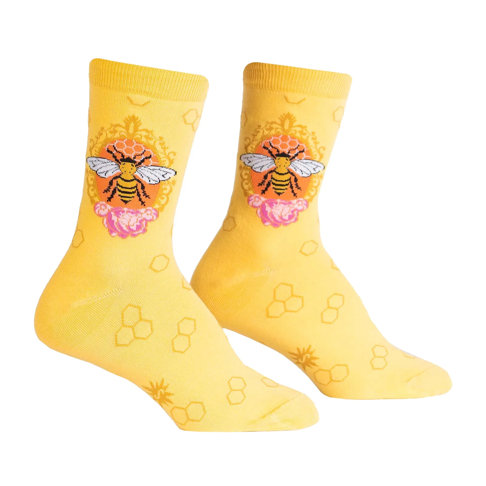 Women's Queen Bee Crew Socks