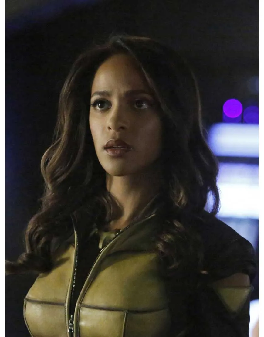 Yellow And Black Legends Of Tomorrow Vixen Jacket