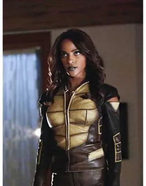 Yellow And Black Legends Of Tomorrow Vixen Jacket