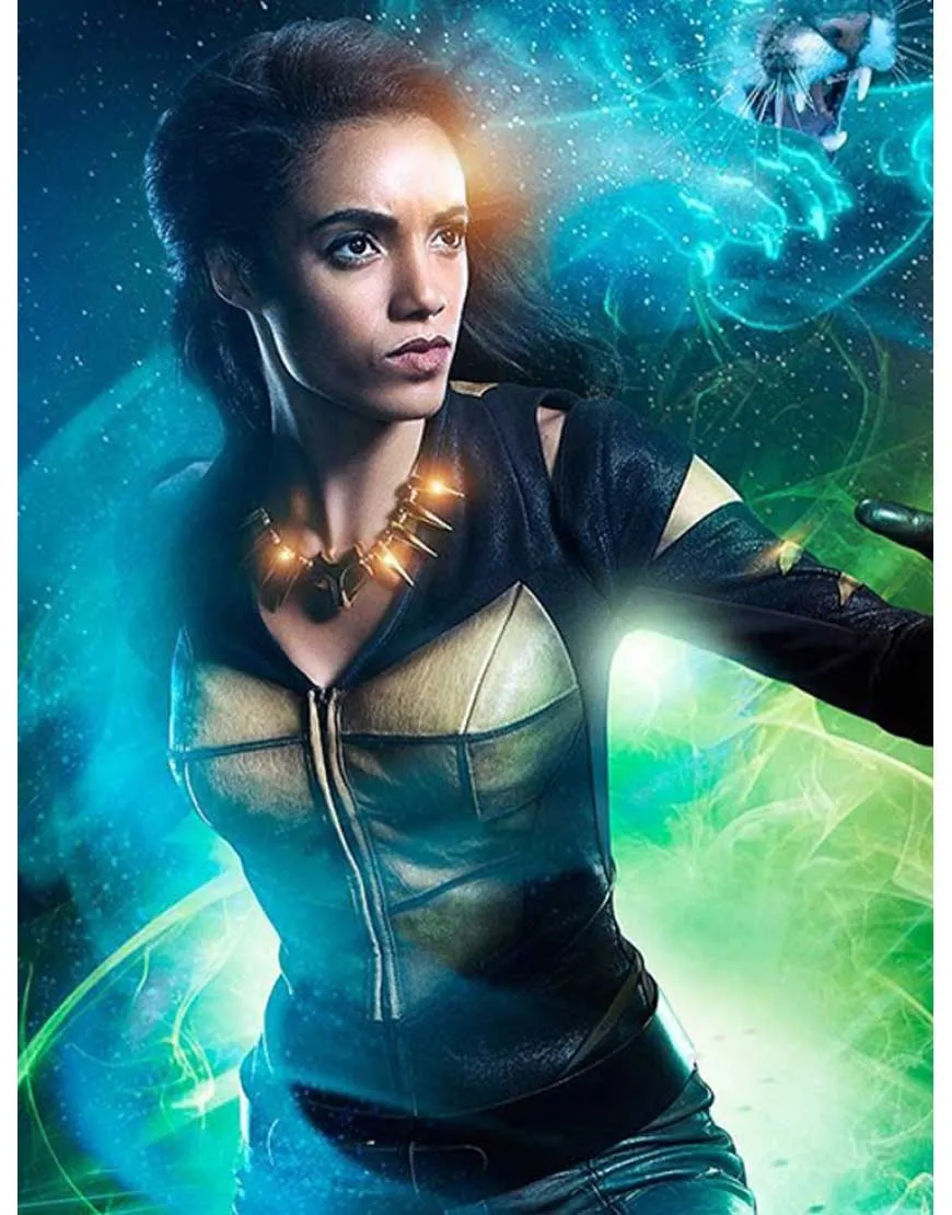 Yellow And Black Legends Of Tomorrow Vixen Jacket