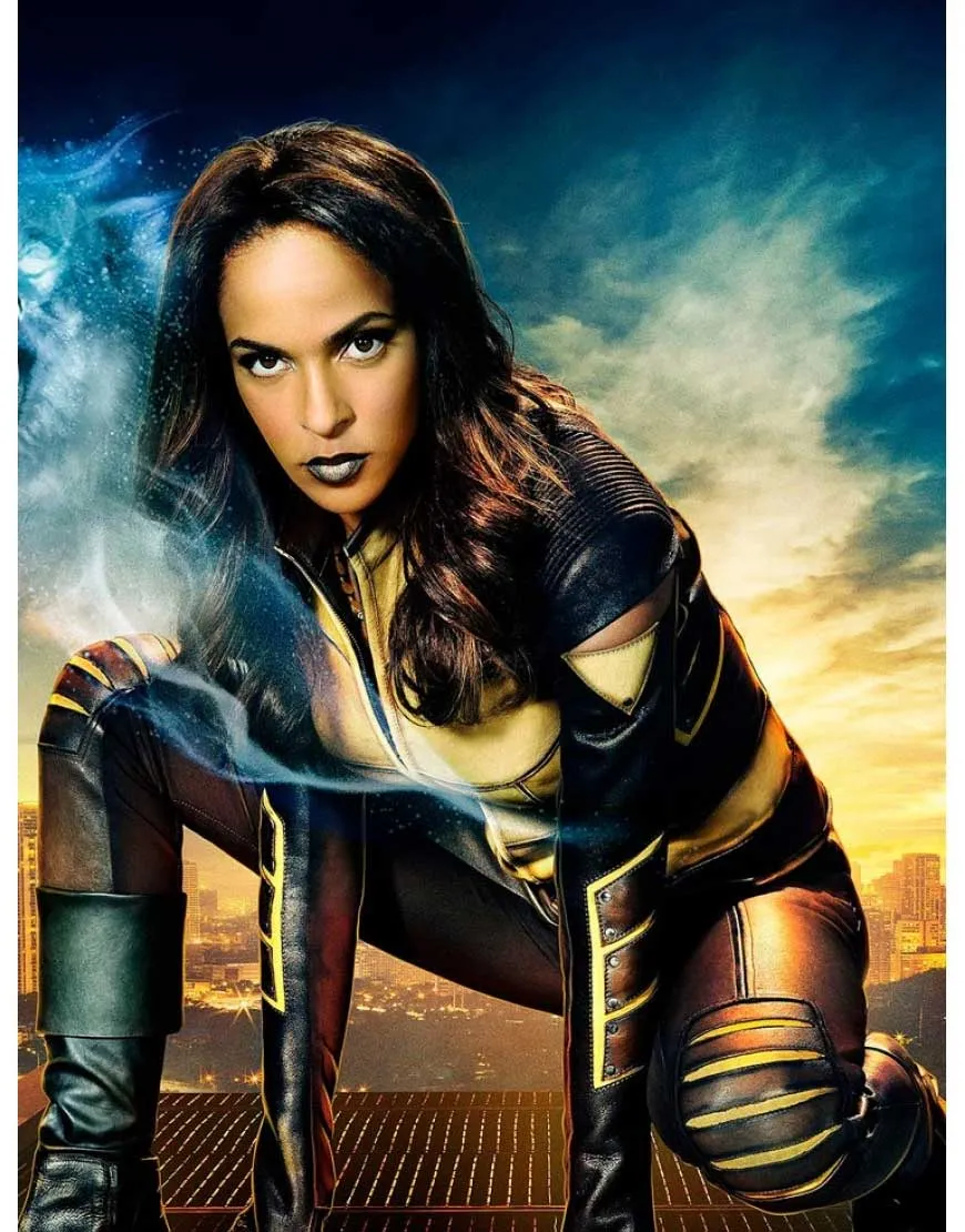 Yellow And Black Legends Of Tomorrow Vixen Jacket