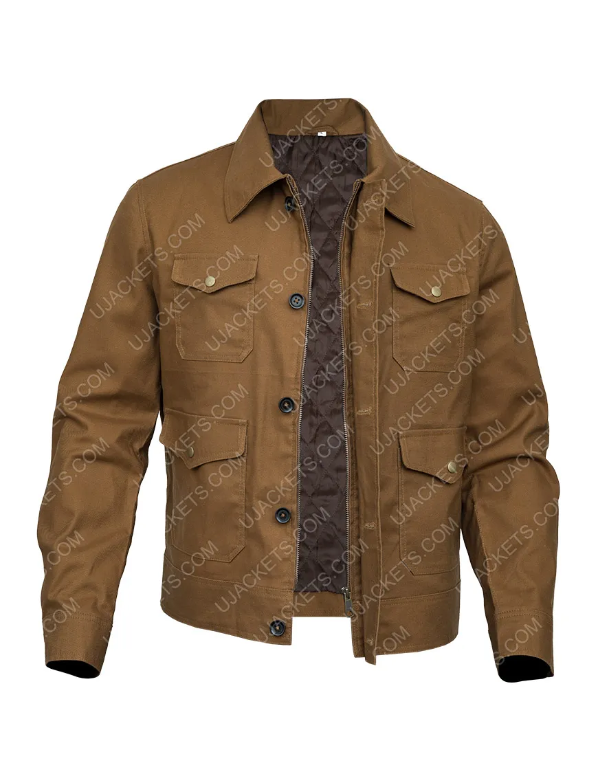 Yellowstone S02 John Dutton Brown Jacket | Kevin Costner Jacket