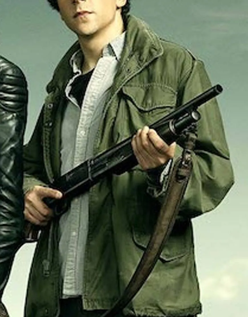 Zombieland Double Tap Jesse Eisenberg Jacket - Zombieland Jacket