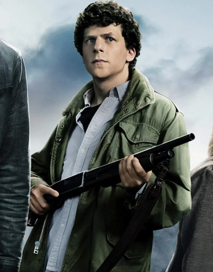 Zombieland Double Tap Jesse Eisenberg Jacket - Zombieland Jacket